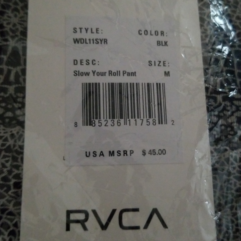 ๐RVCA Women's Slow Your Roll Pants - Picture 7 of 8